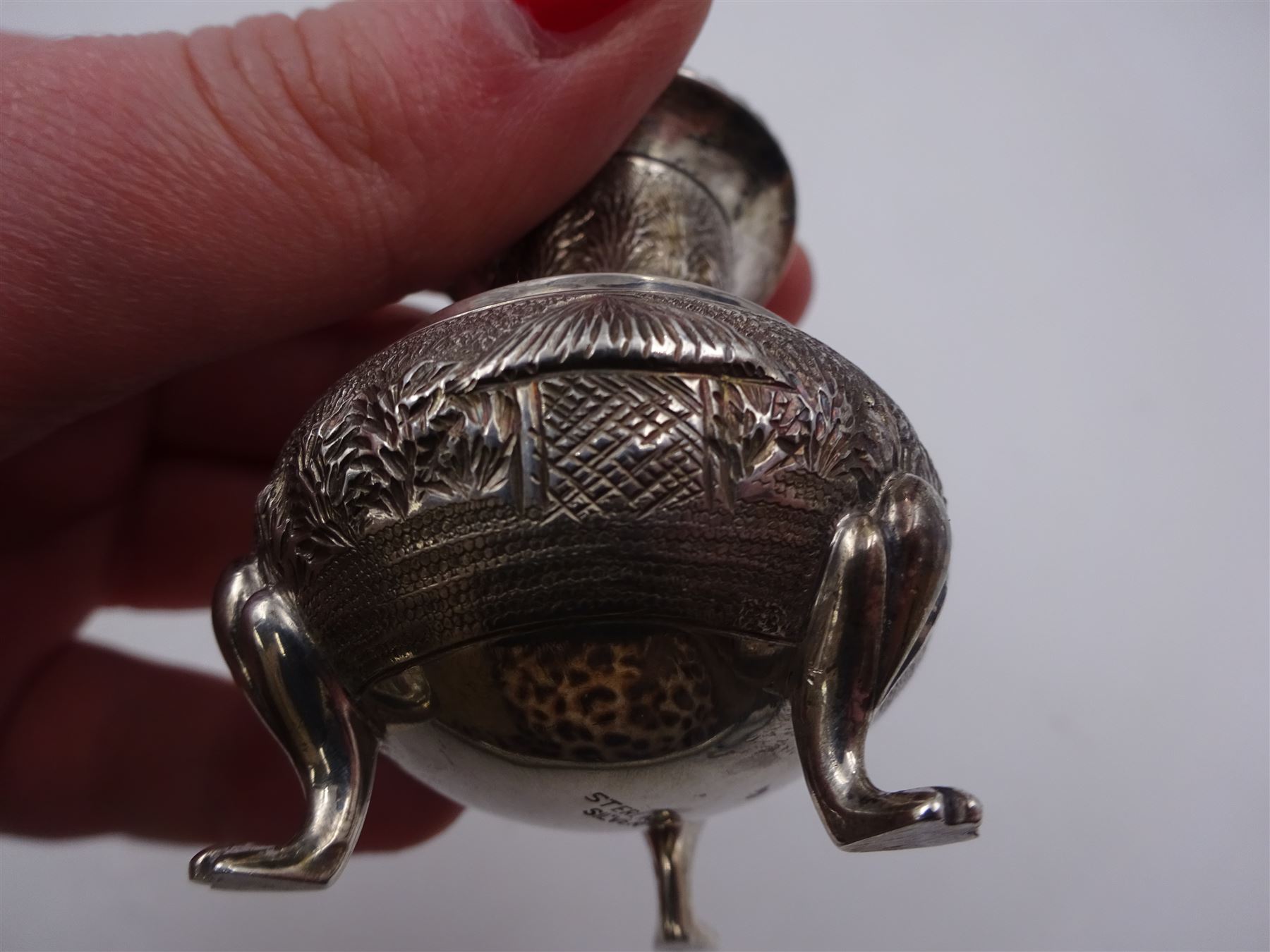Indian silver pepperette - Image 3 of 4