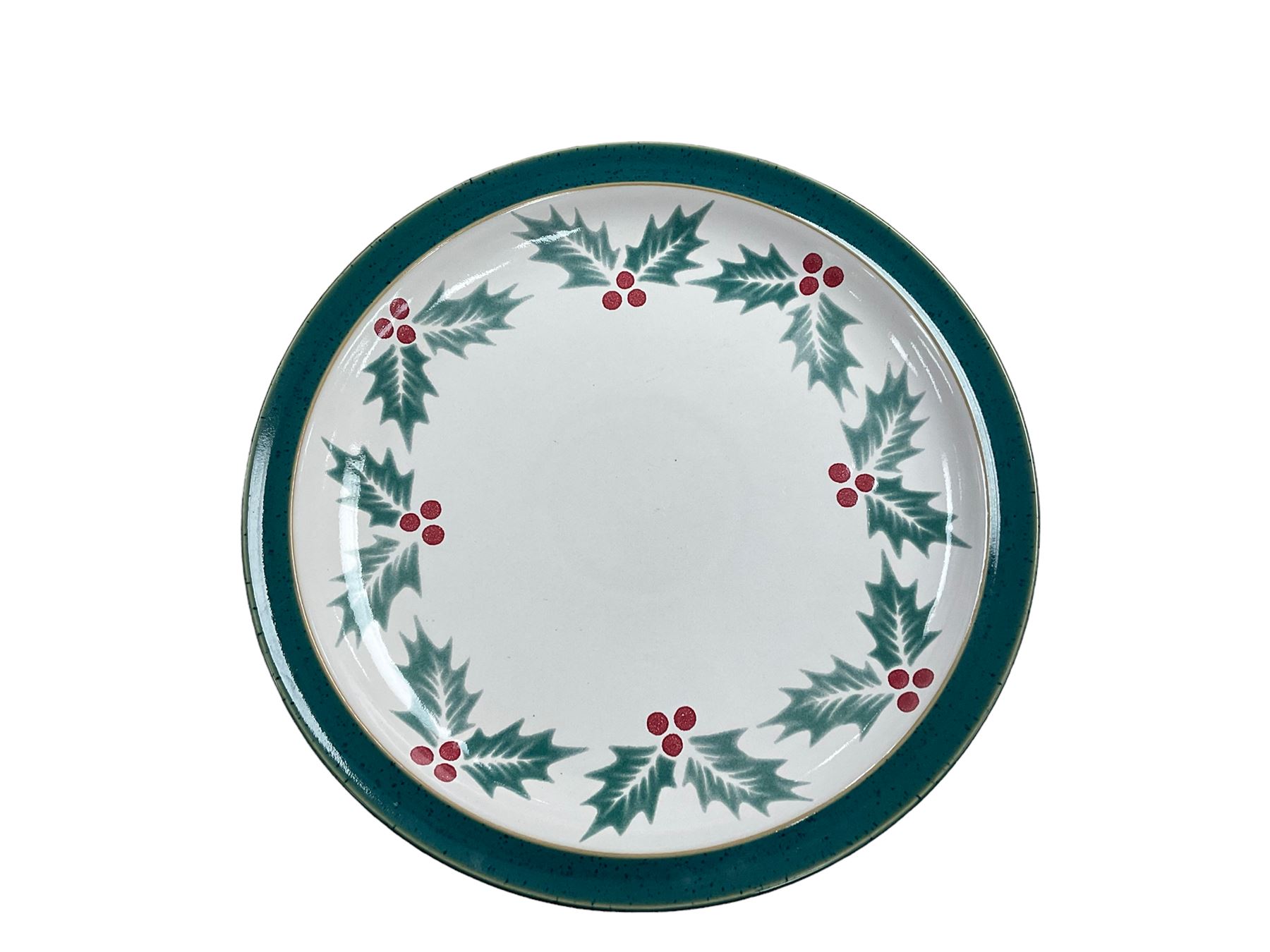 Denby Holly pattern Christmas ceramics - Image 2 of 4