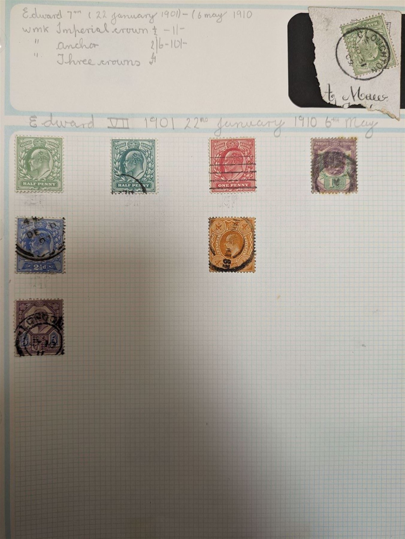 Mostly Great British stamps including Queen Victoria perf penny reds - Image 2 of 4