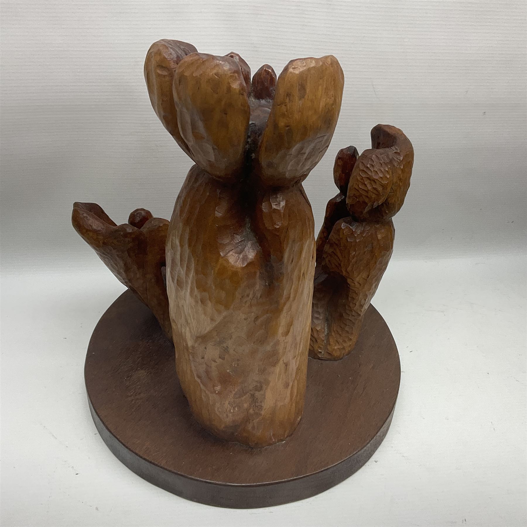 Helen Skelton (British 1933 – 2023): Three carved wooden abstract sculpture - Image 8 of 12