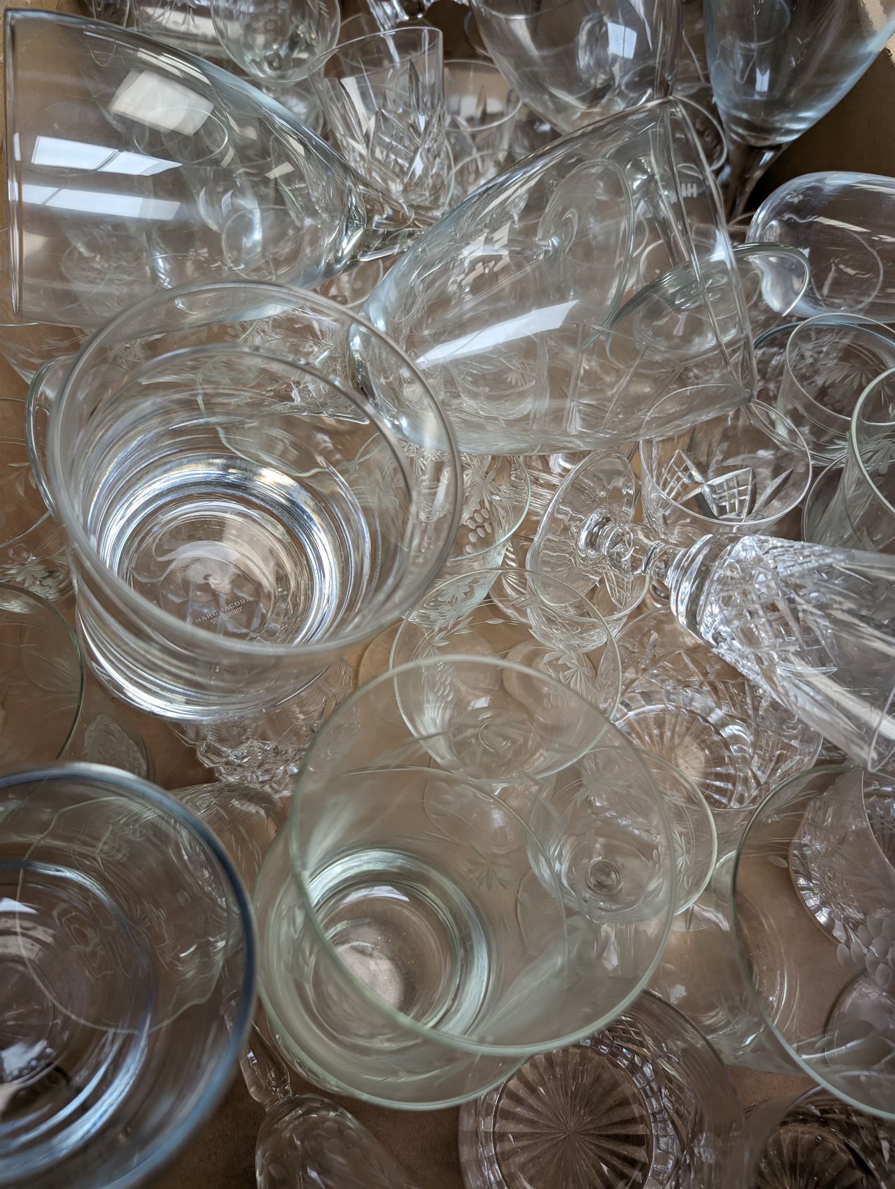 Collection of drinking glasses - Image 2 of 2