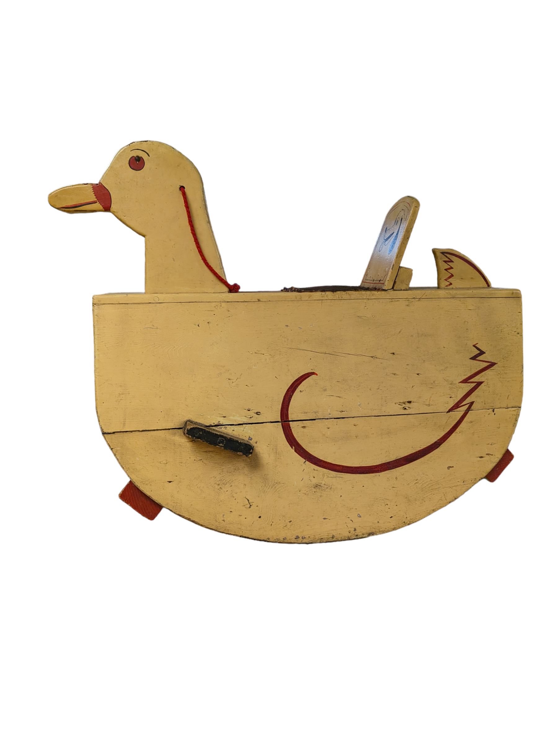 Mid 20th century rocking duck