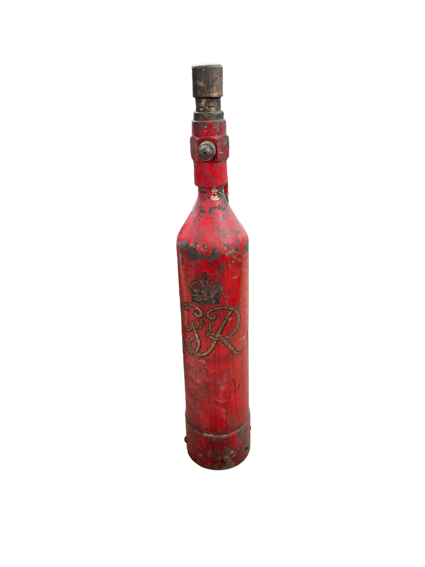 George VI fire extinguisher