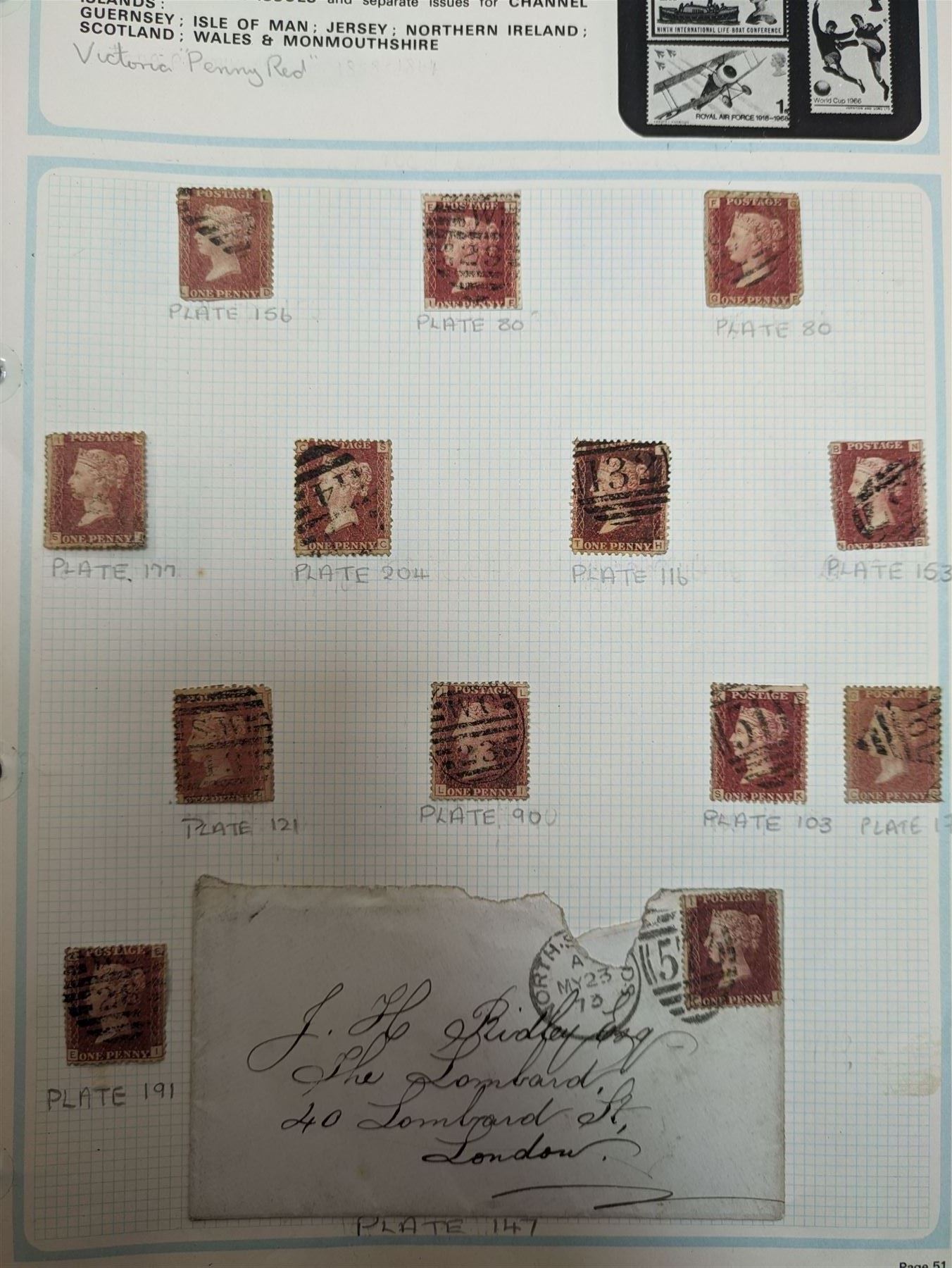 Mostly Great British stamps including Queen Victoria perf penny reds - Image 4 of 4