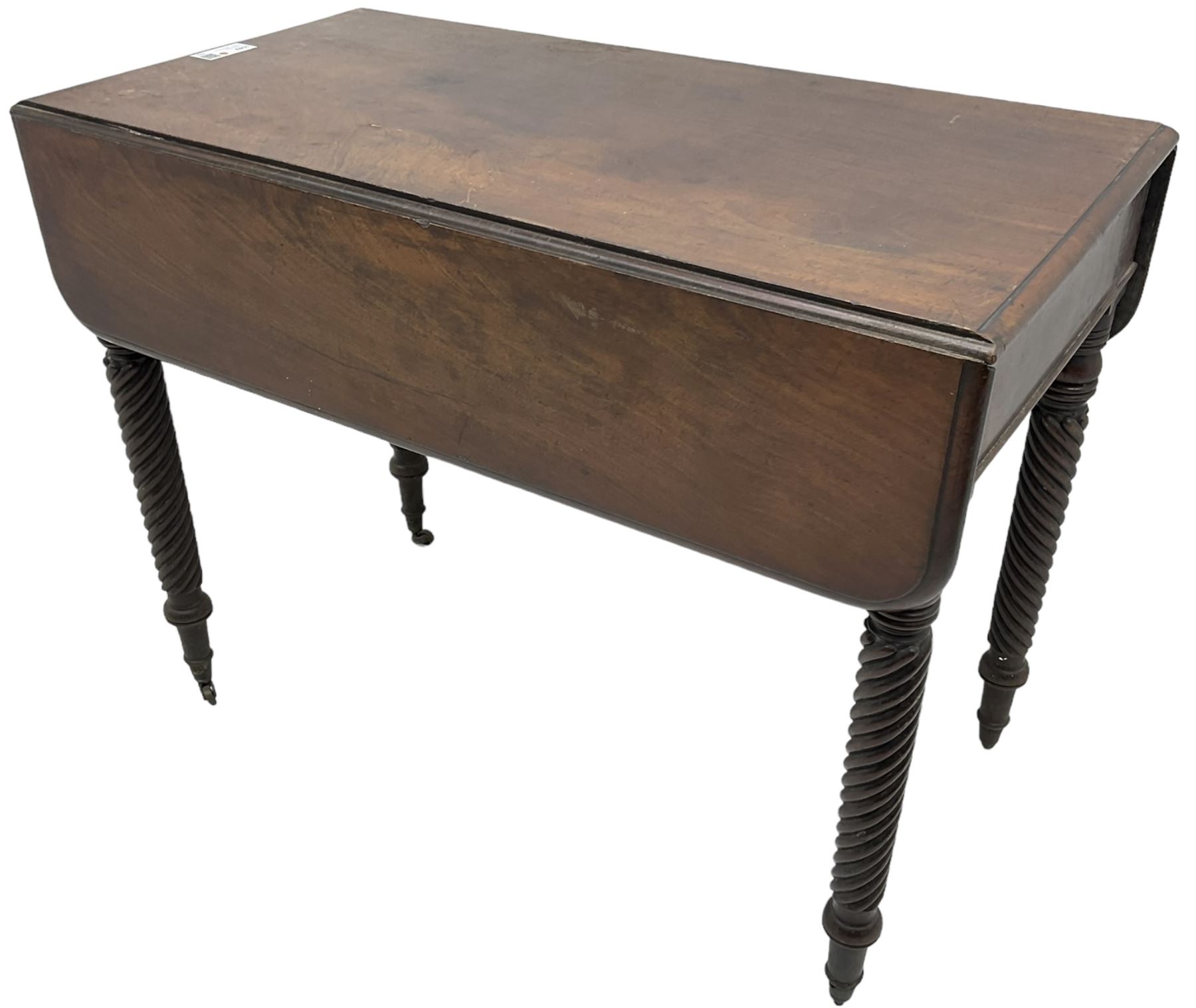 Regency mahogany Pembroke table - Image 4 of 5