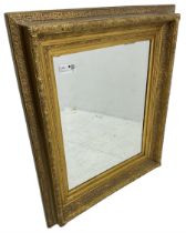 Victorian design gilt wall mirror