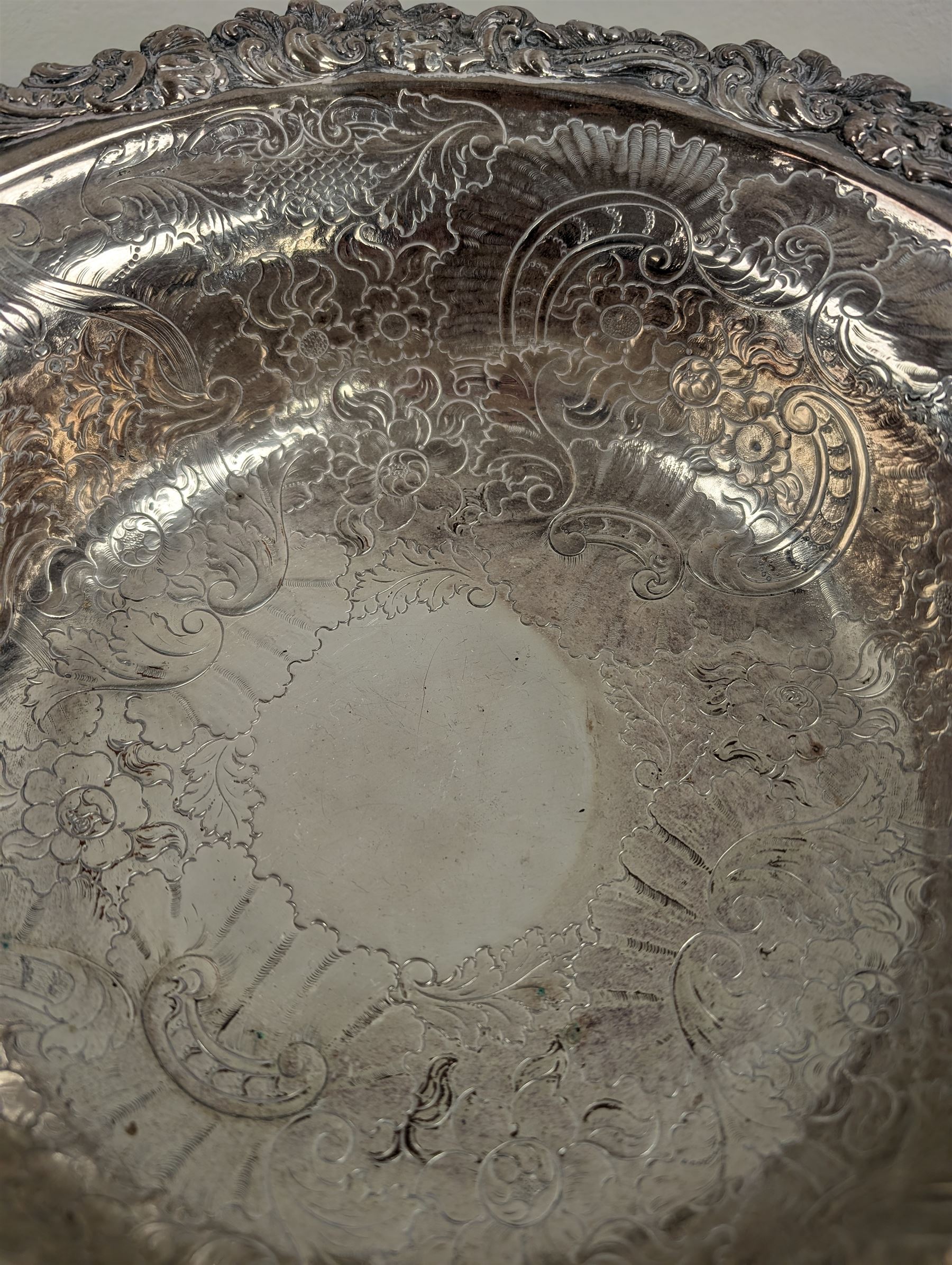 Silver plated bowl - Image 4 of 4