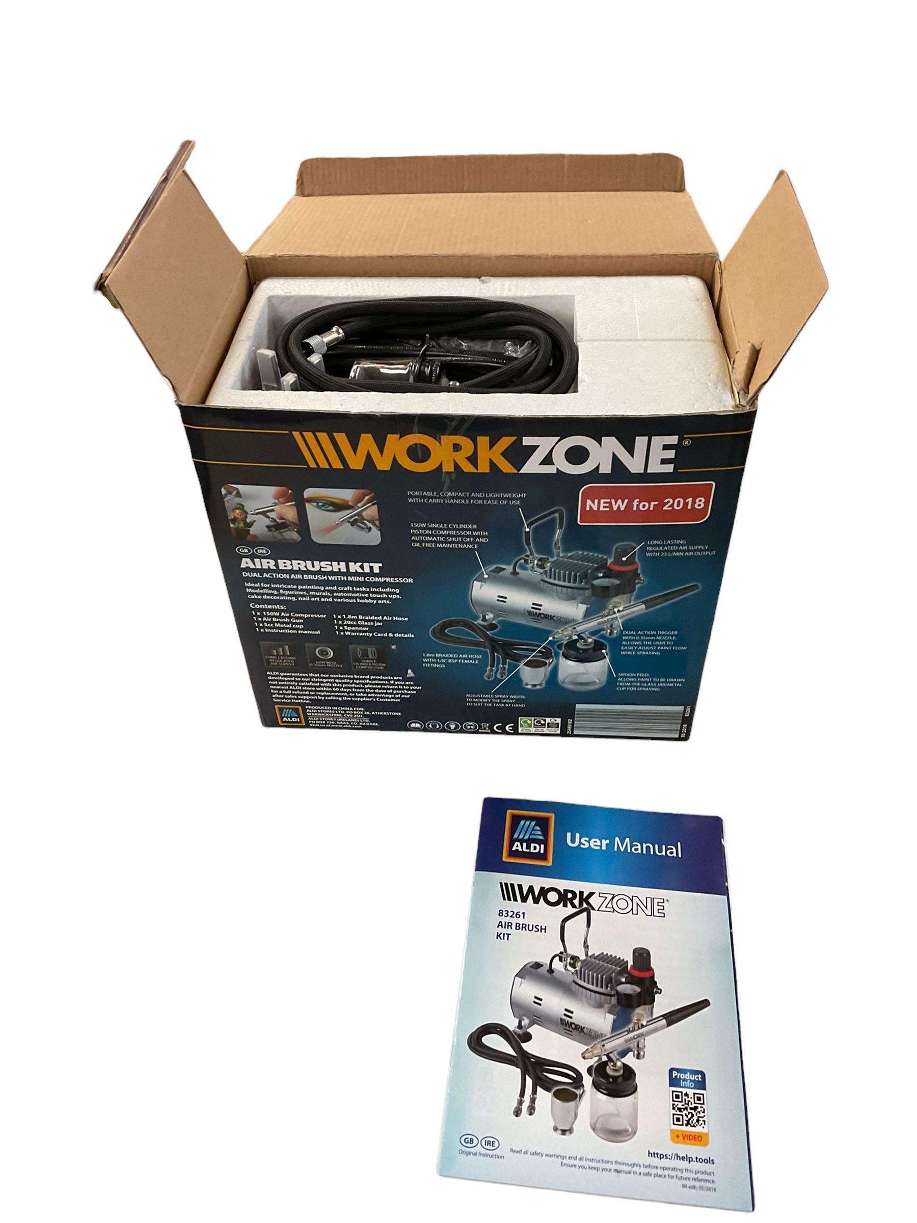 Workzone air compressor with attachments - Image 4 of 4