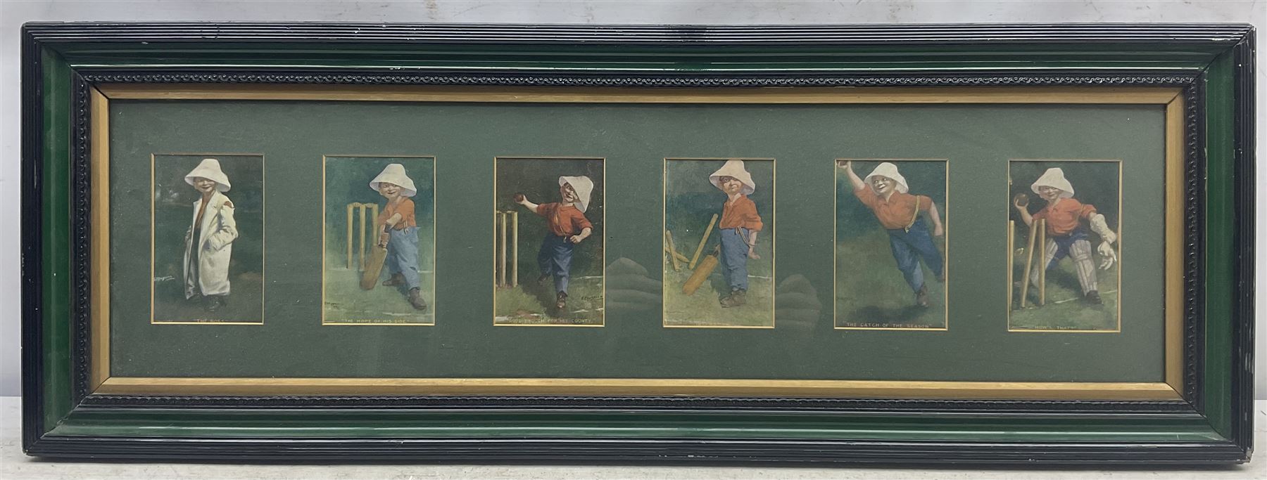 After Edward Patrick Kinsella (British 1874-1936): Cricketing Scenes - Image 2 of 2