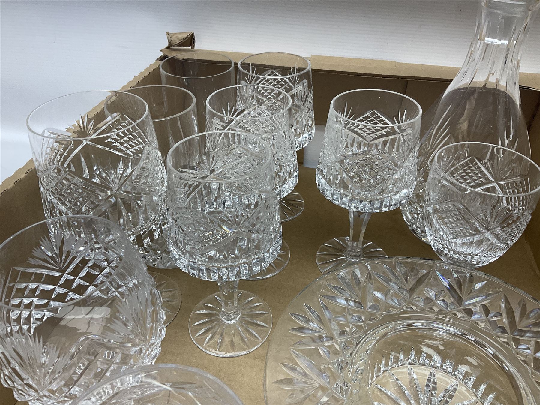 Collection of Waterford and Tyrone crystal - Image 3 of 9