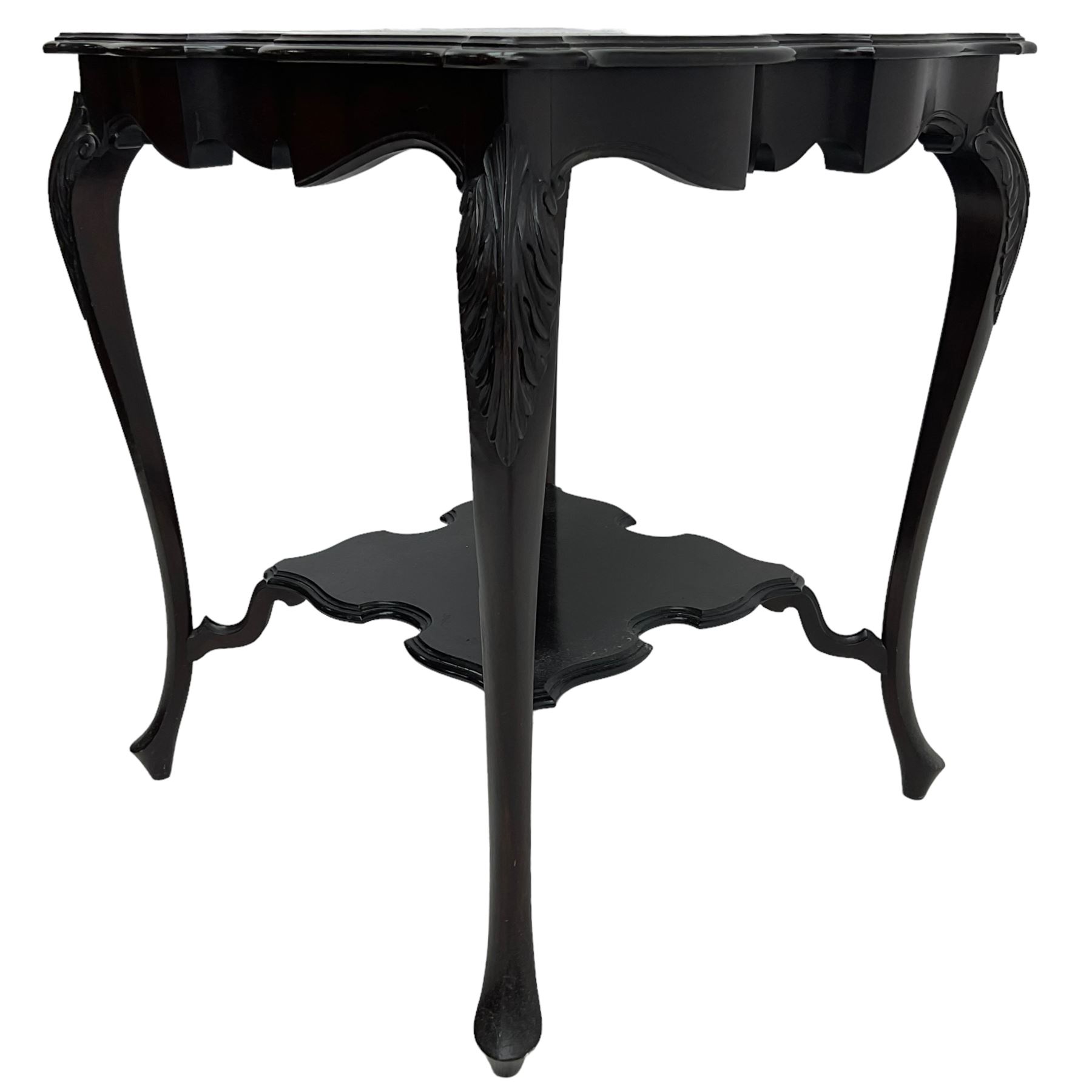 Victorian lacquered occasional table - Image 5 of 7