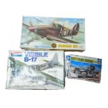 Three model kits