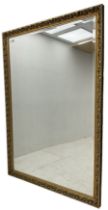 Large rectangular wall mirror