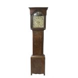 Thomas Fletcher of Gateshead (Tyne-and-Wear) Eight-day oak longcase clock c 1820