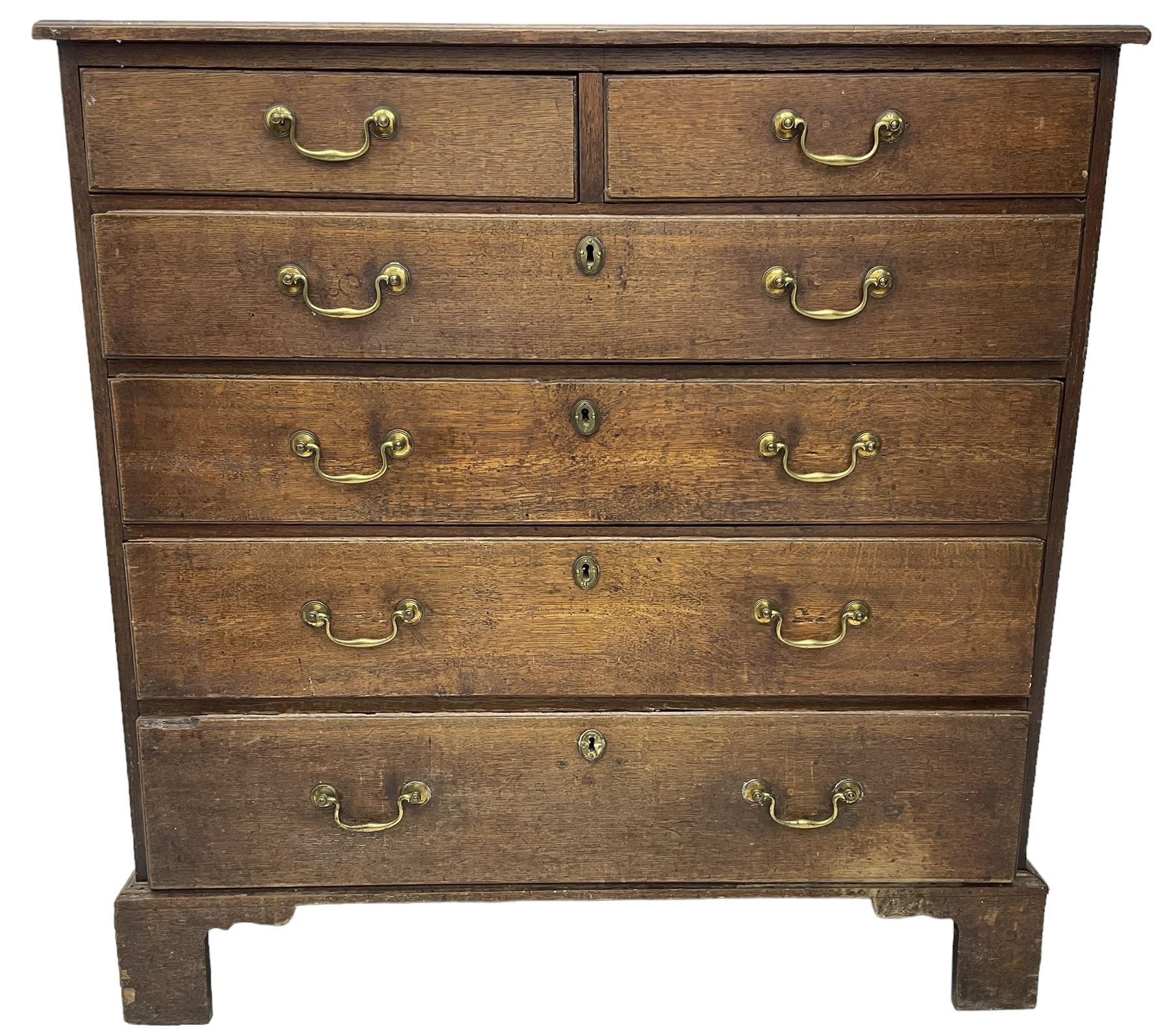 George III oak chest