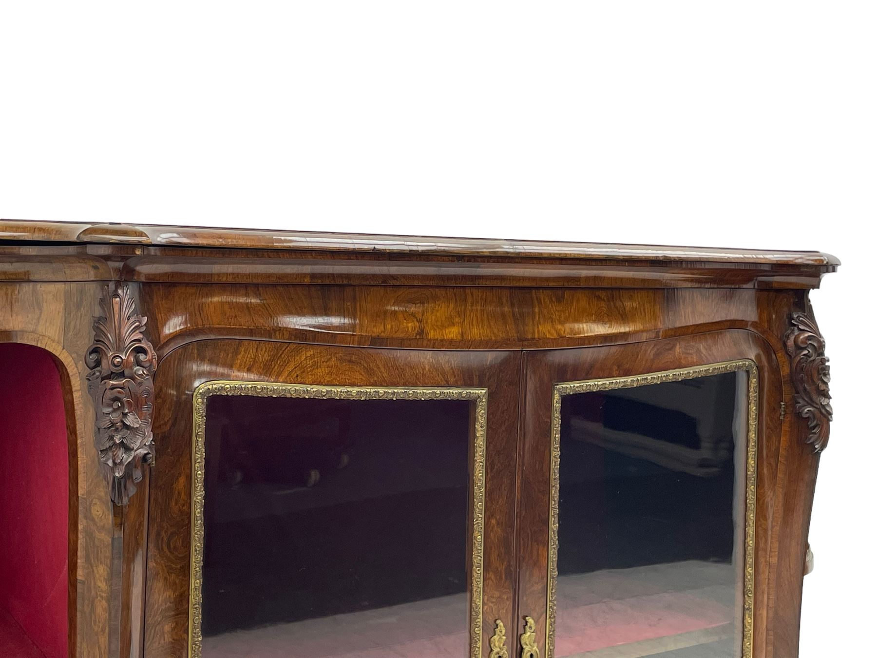 19th century rosewood buffet credenza - Image 12 of 17