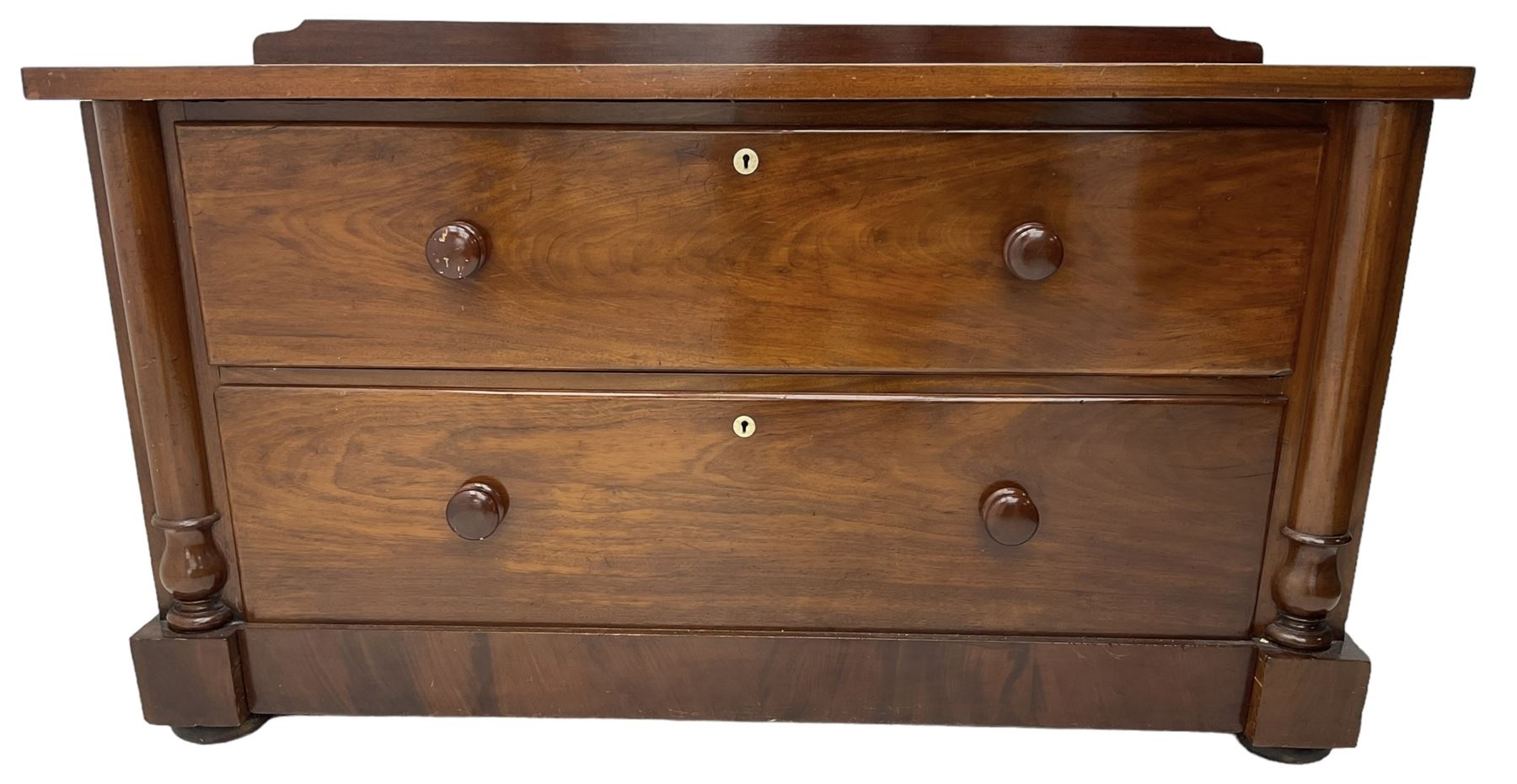 Victorian mahogany chest