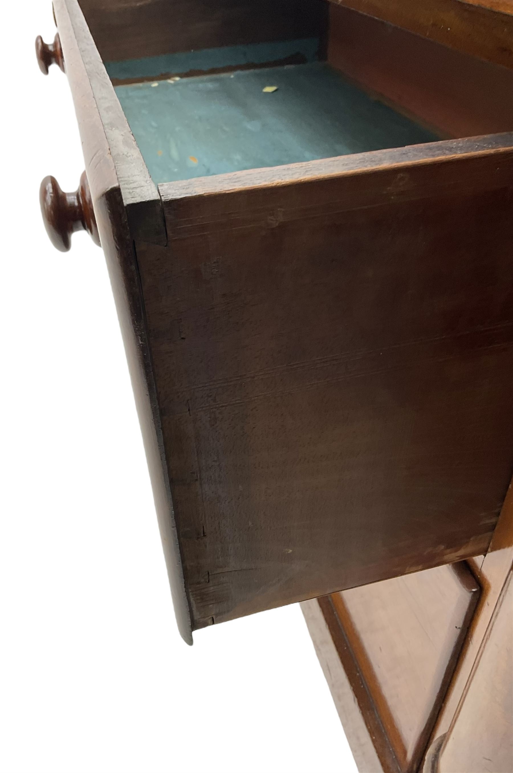 Victorian mahogany chest - Image 3 of 8