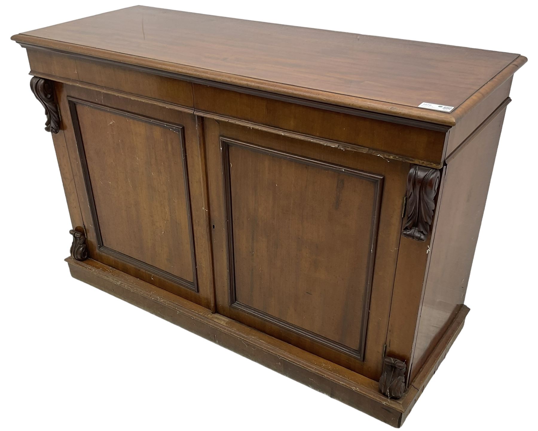 Early 19th century mahogany chiffonier sideboard - Image 7 of 9