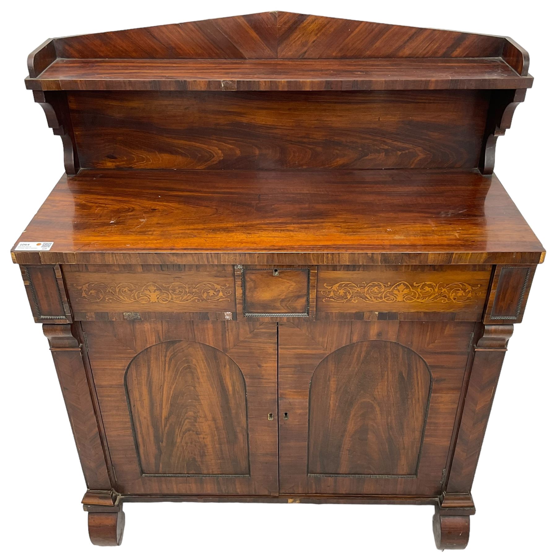 Early 19th century rosewood chiffonier - Image 2 of 7