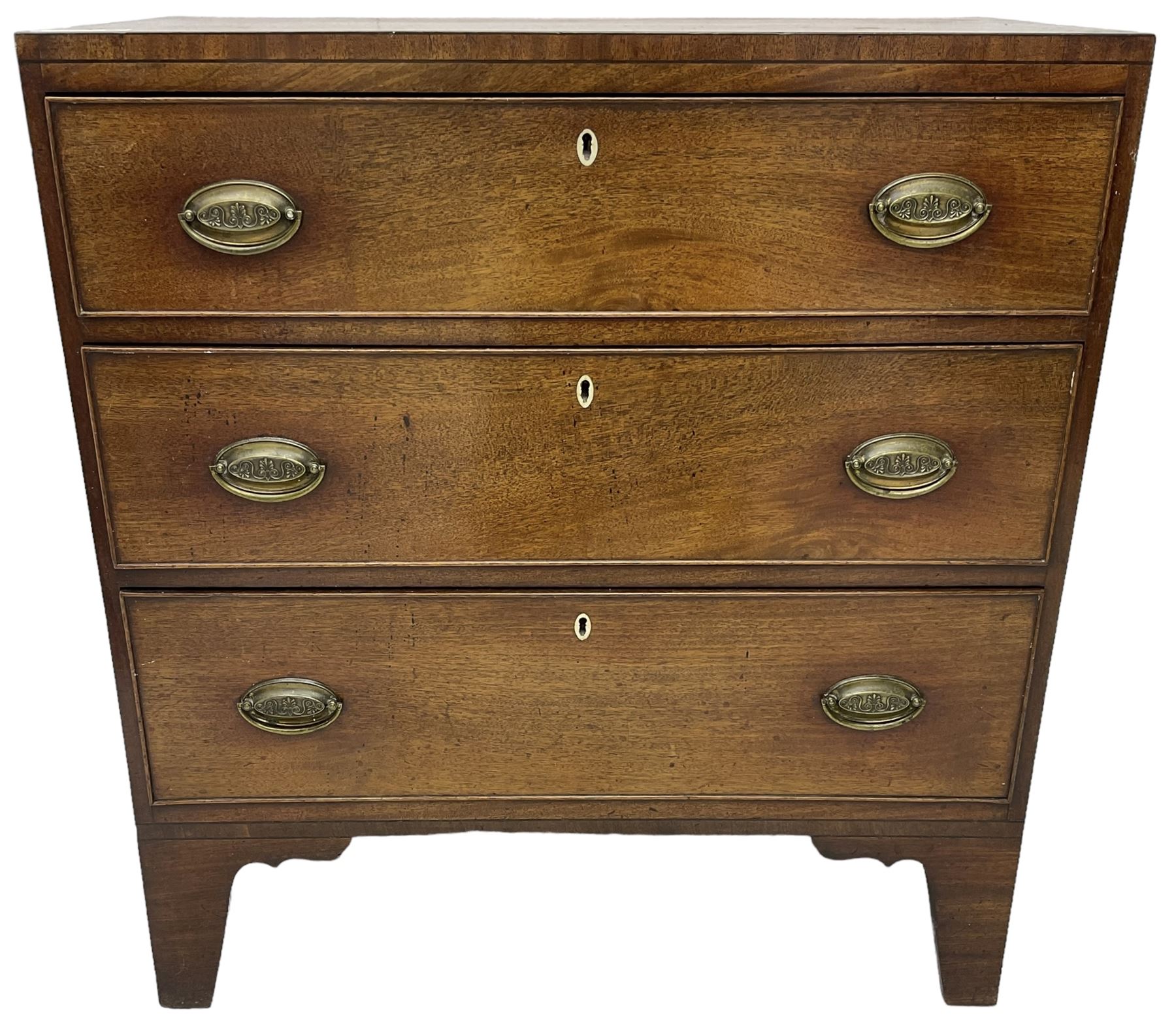 Regency mahogany chest - Image 3 of 6