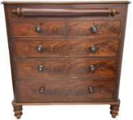 Victorian mahogany chest