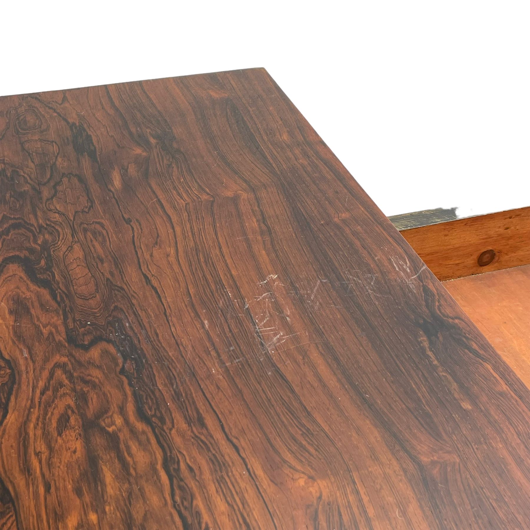 Early Victorian rosewood card table - Image 9 of 11