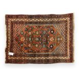 Small Persian rug or mat