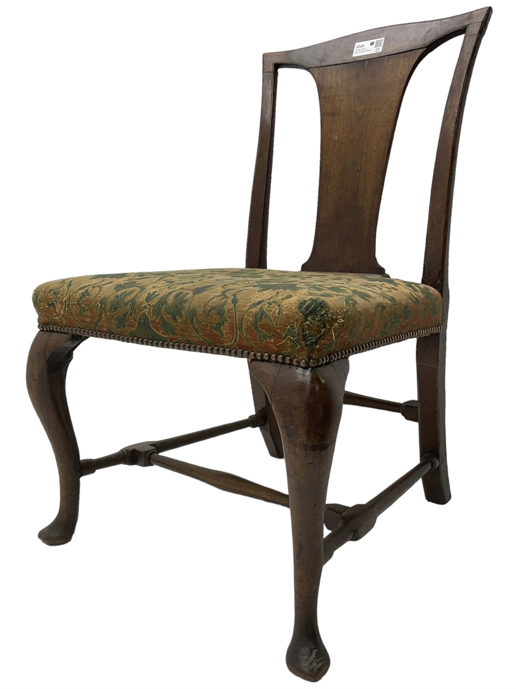 Mid-18th century mahogany side chair - Image 5 of 6