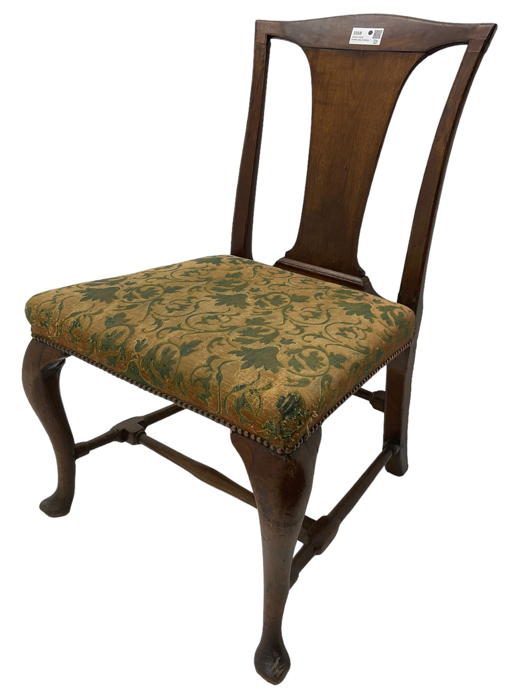 Mid-18th century mahogany side chair - Image 6 of 6