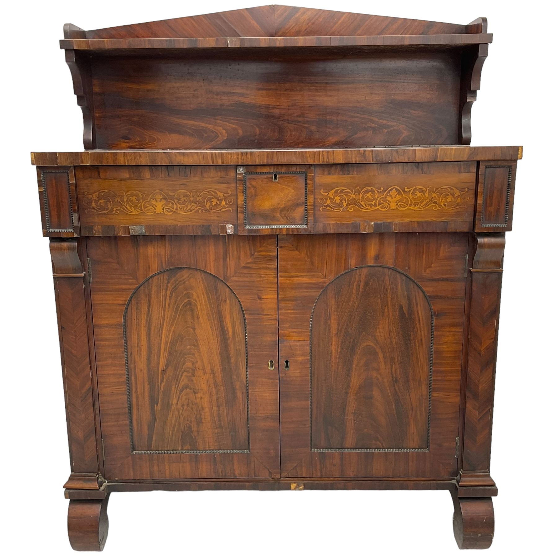 Early 19th century rosewood chiffonier