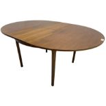McIntosh - mid-20th century teak extending dining table