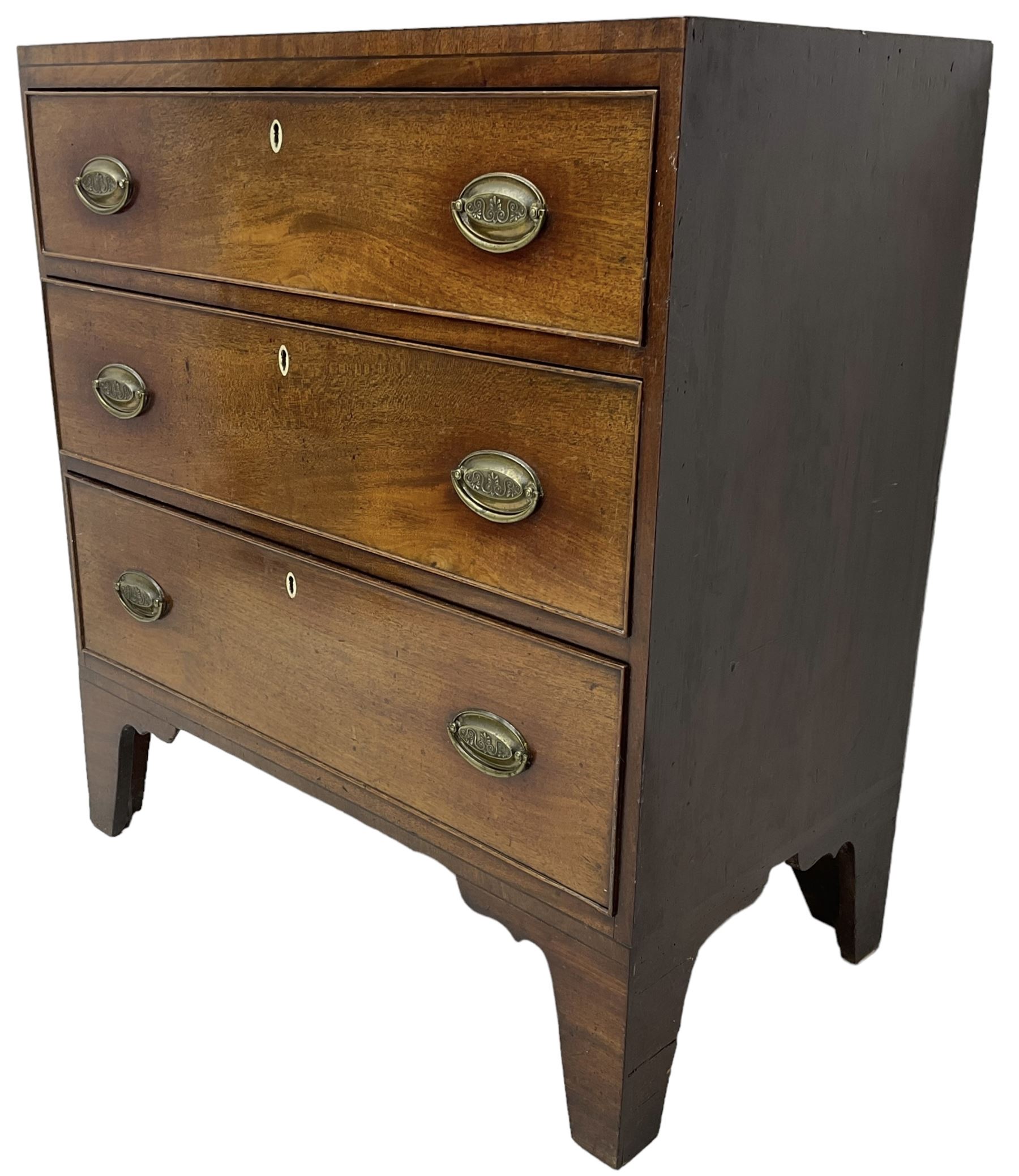 Regency mahogany chest - Image 5 of 6