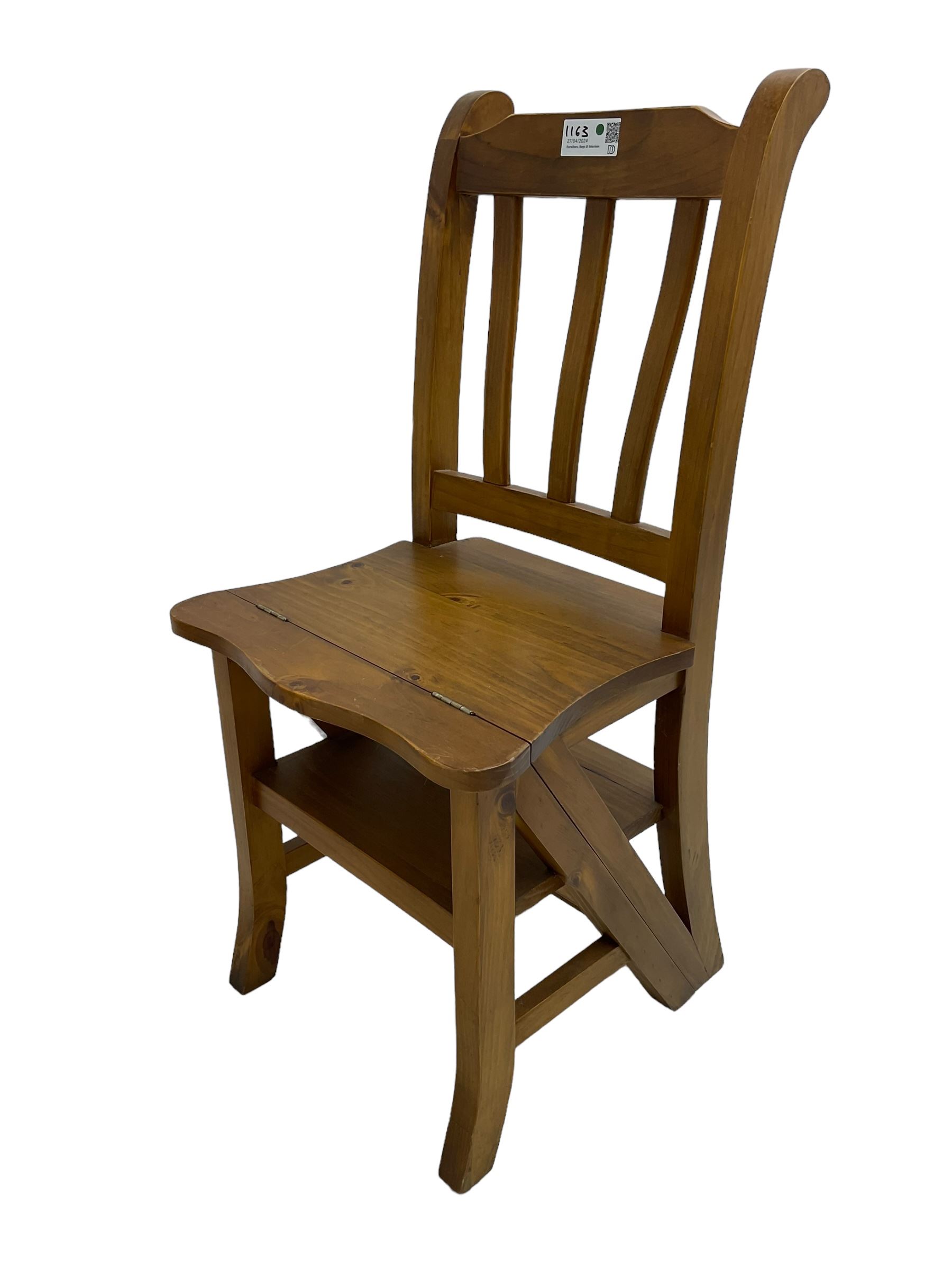 Metamorphic library chair (W37cm - Image 2 of 5