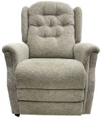 Pride Mobility - contemporary 'Hudson Range' rise and recliner armchair