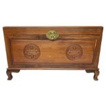 Hong Kong camphor wood blanket chest