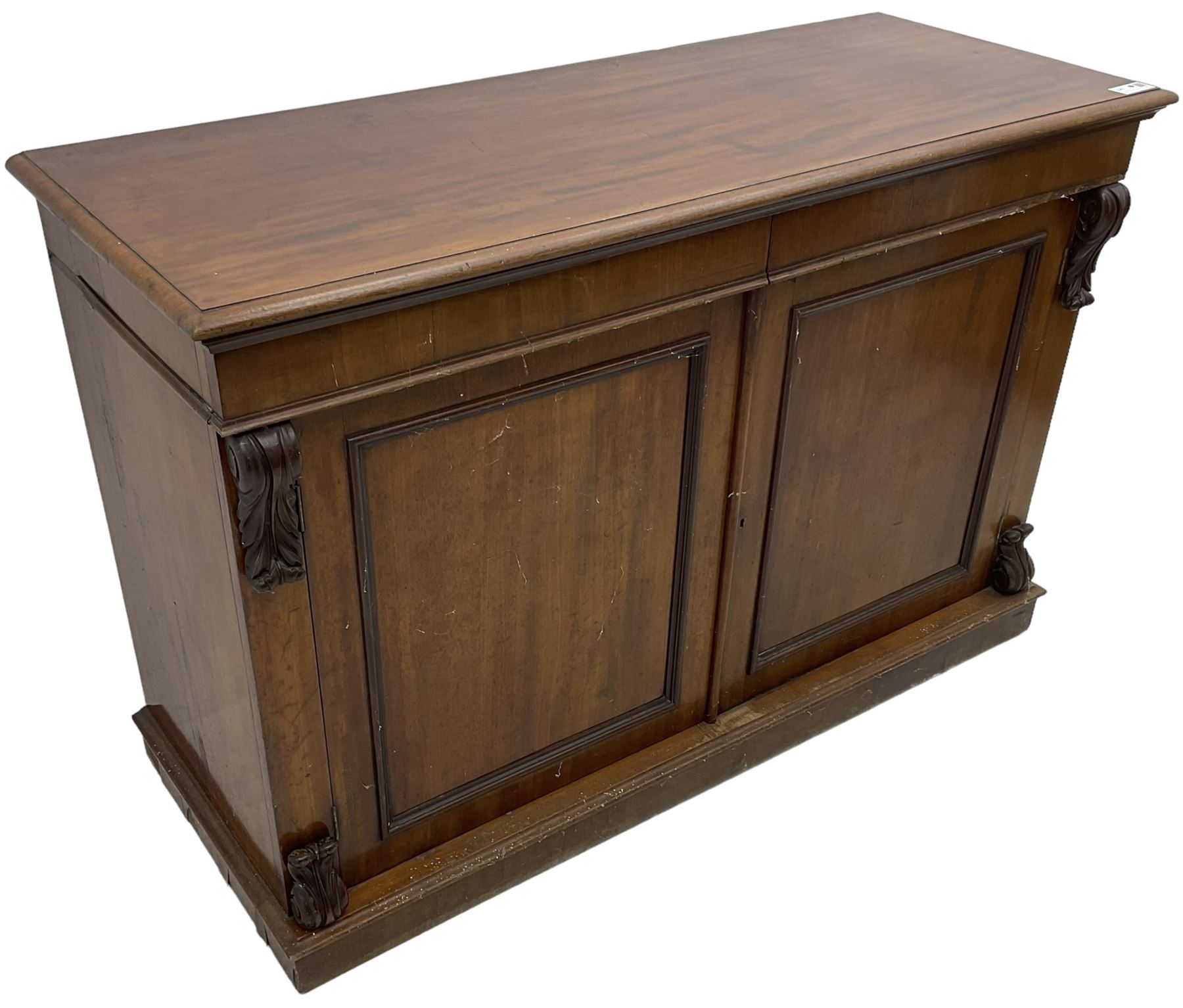 Early 19th century mahogany chiffonier sideboard - Image 5 of 9