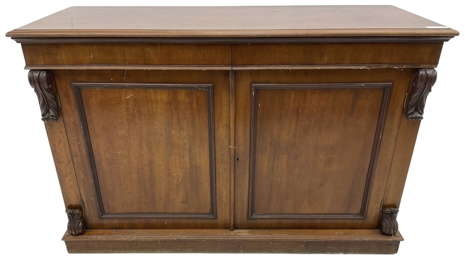 Early 19th century mahogany chiffonier sideboard - Image 2 of 9
