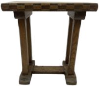 Yorkshire oak - small oak occasional table