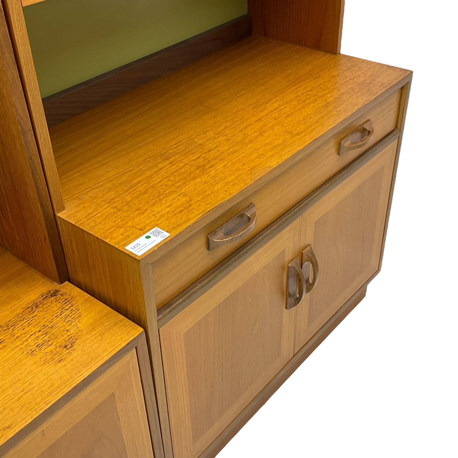 G-Plan - mid-20th century teak sectional wall unit - Image 5 of 6
