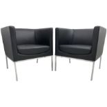 Orangebox - pair of contemporary 'Drift' tub armchairs