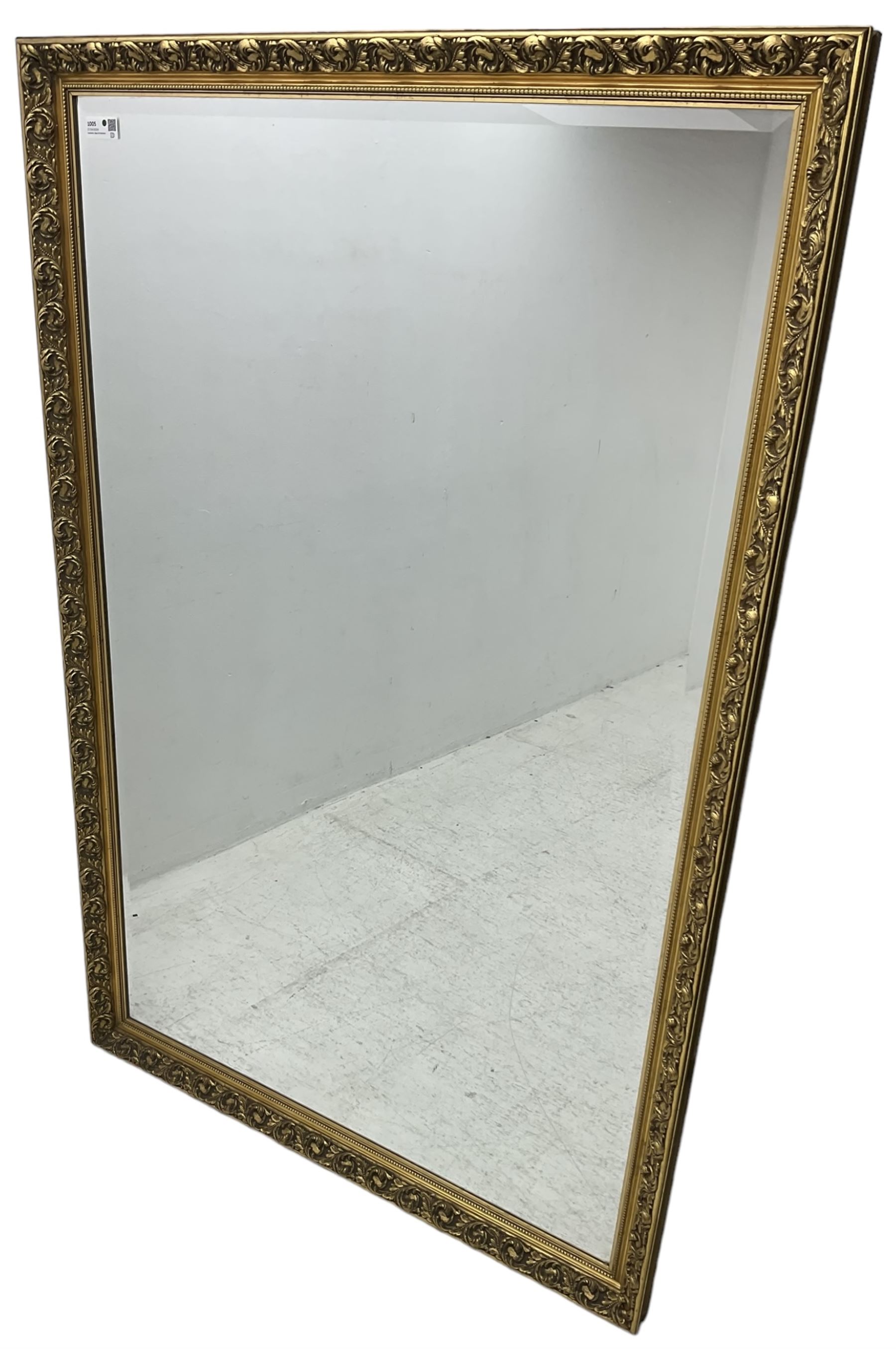 Large rectangular wall mirror - Image 2 of 4
