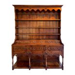 George III design cherry wood dresser