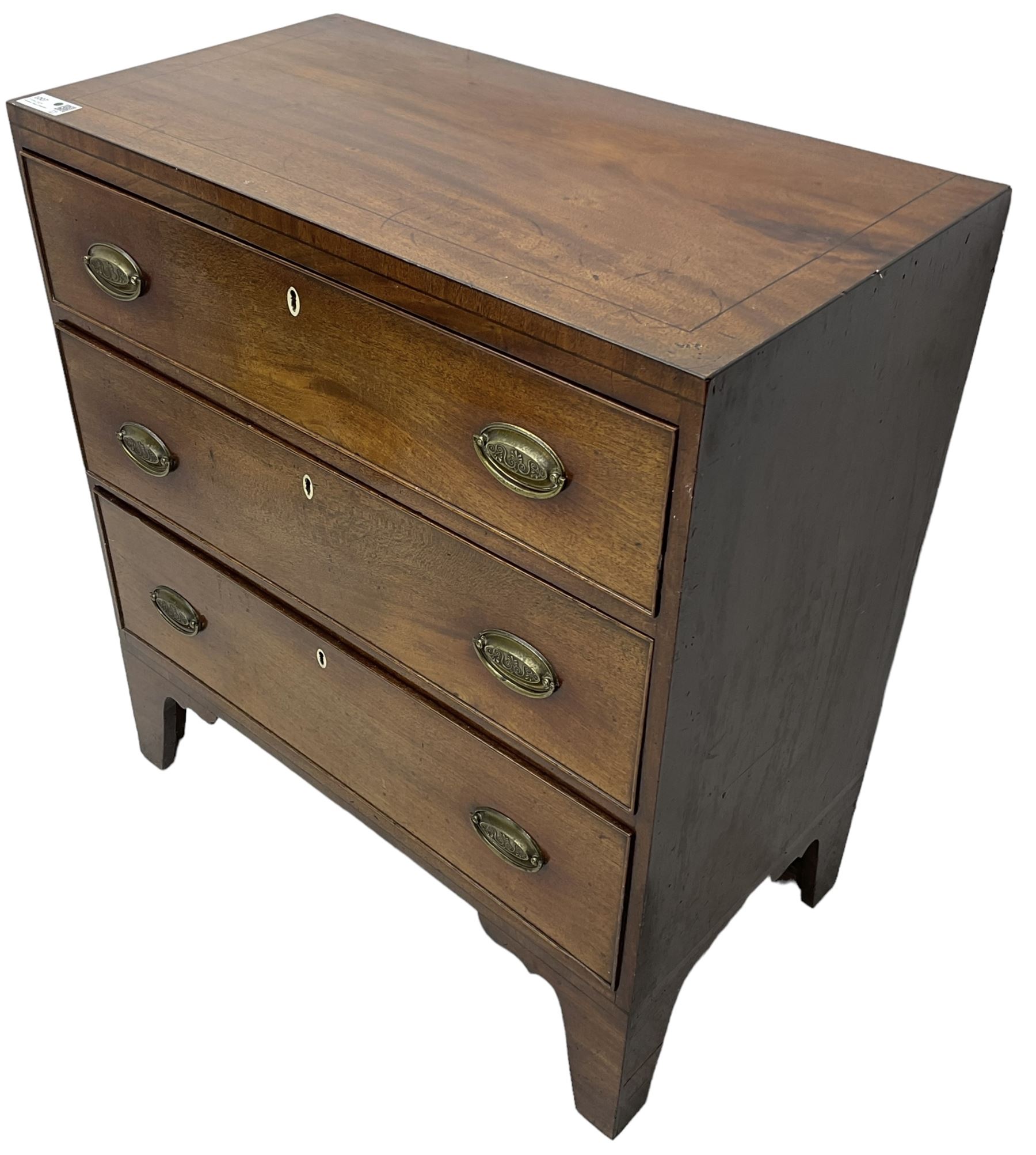 Regency mahogany chest - Image 4 of 6