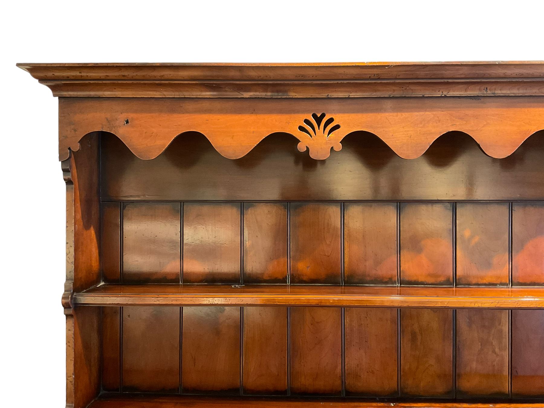 George III design cherry wood dresser - Image 3 of 8
