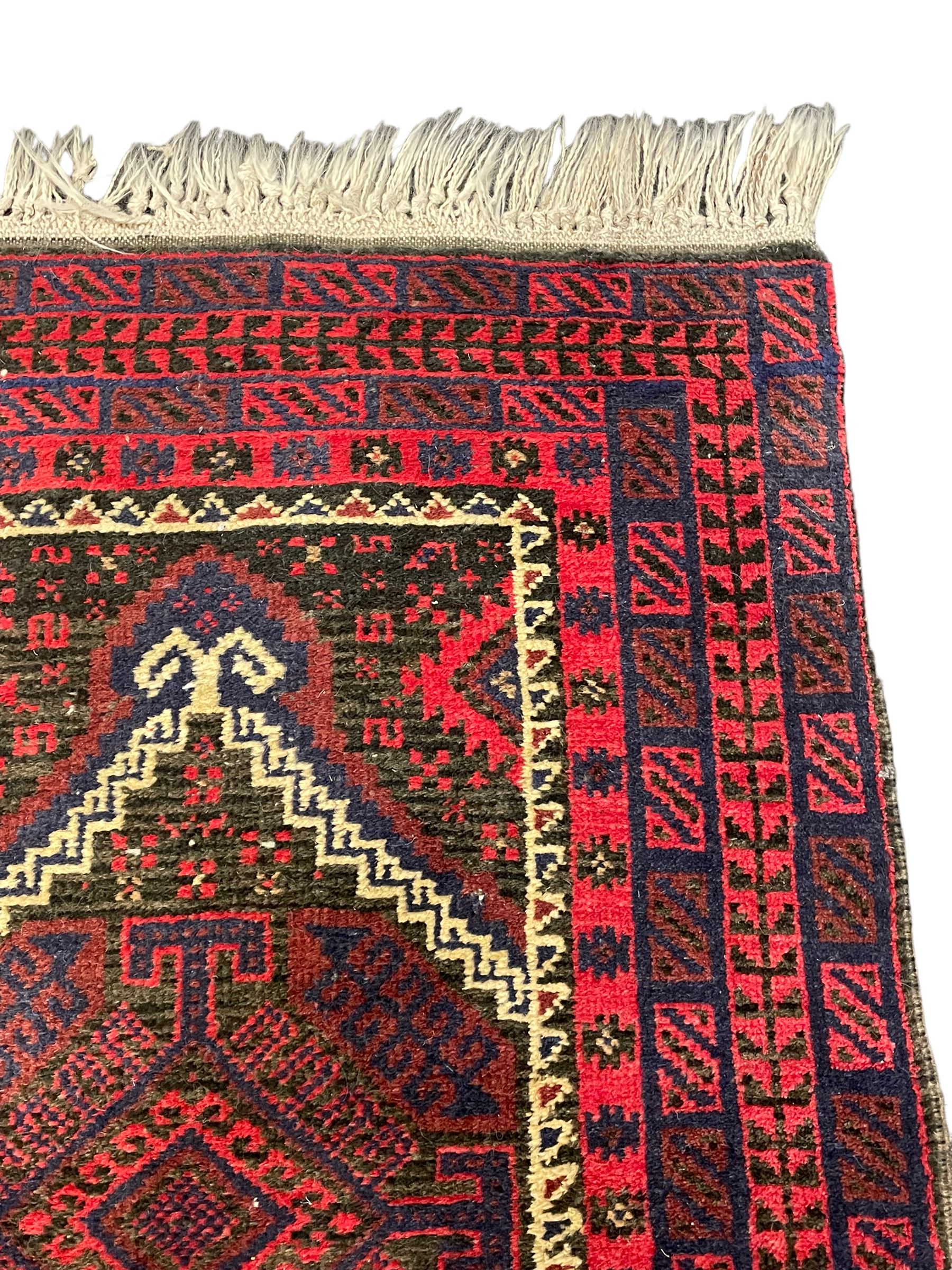 Persian Baluch prayer rug - Image 2 of 6
