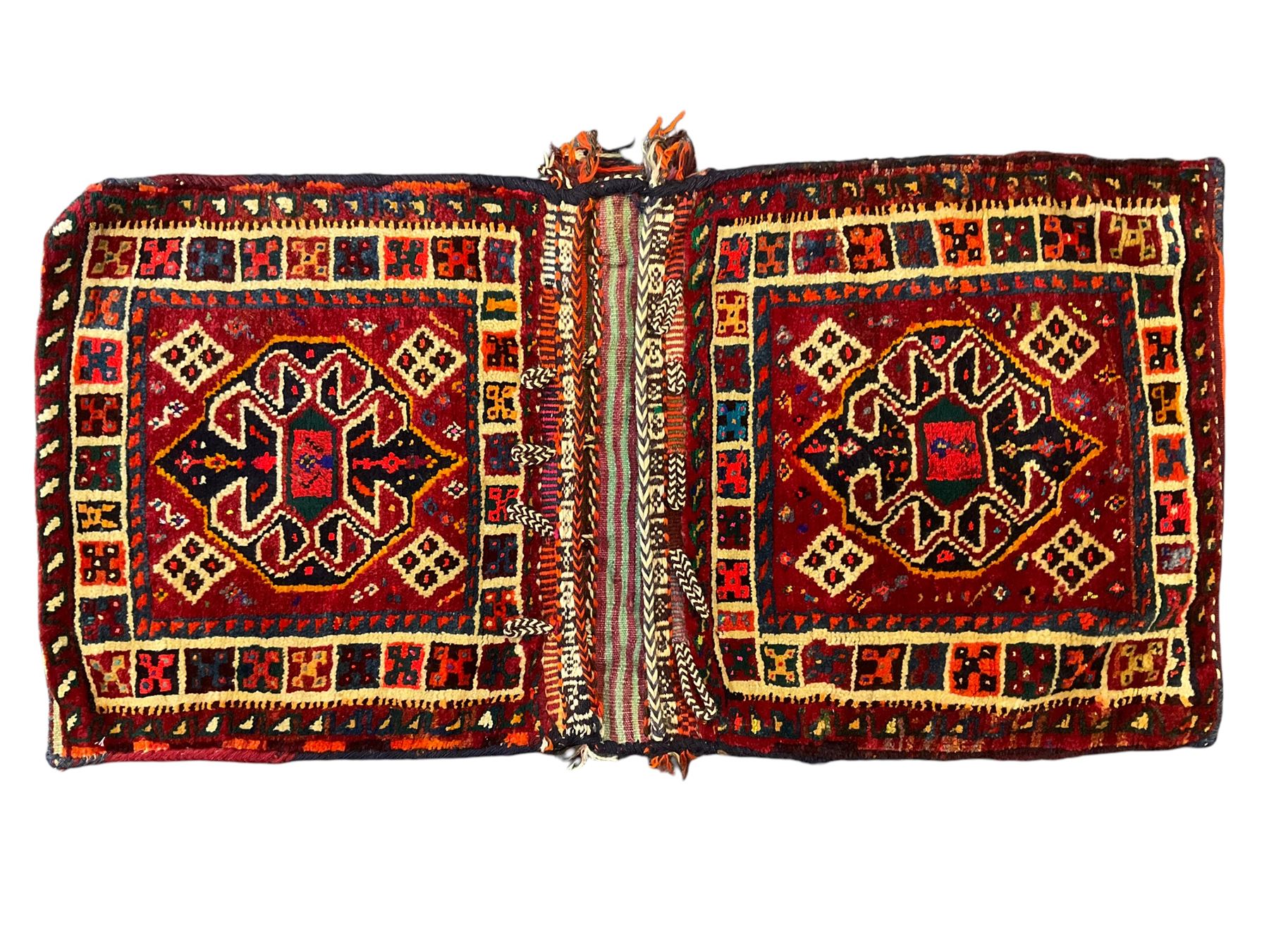 South West Persian Qashgai saddle bag - Image 4 of 4