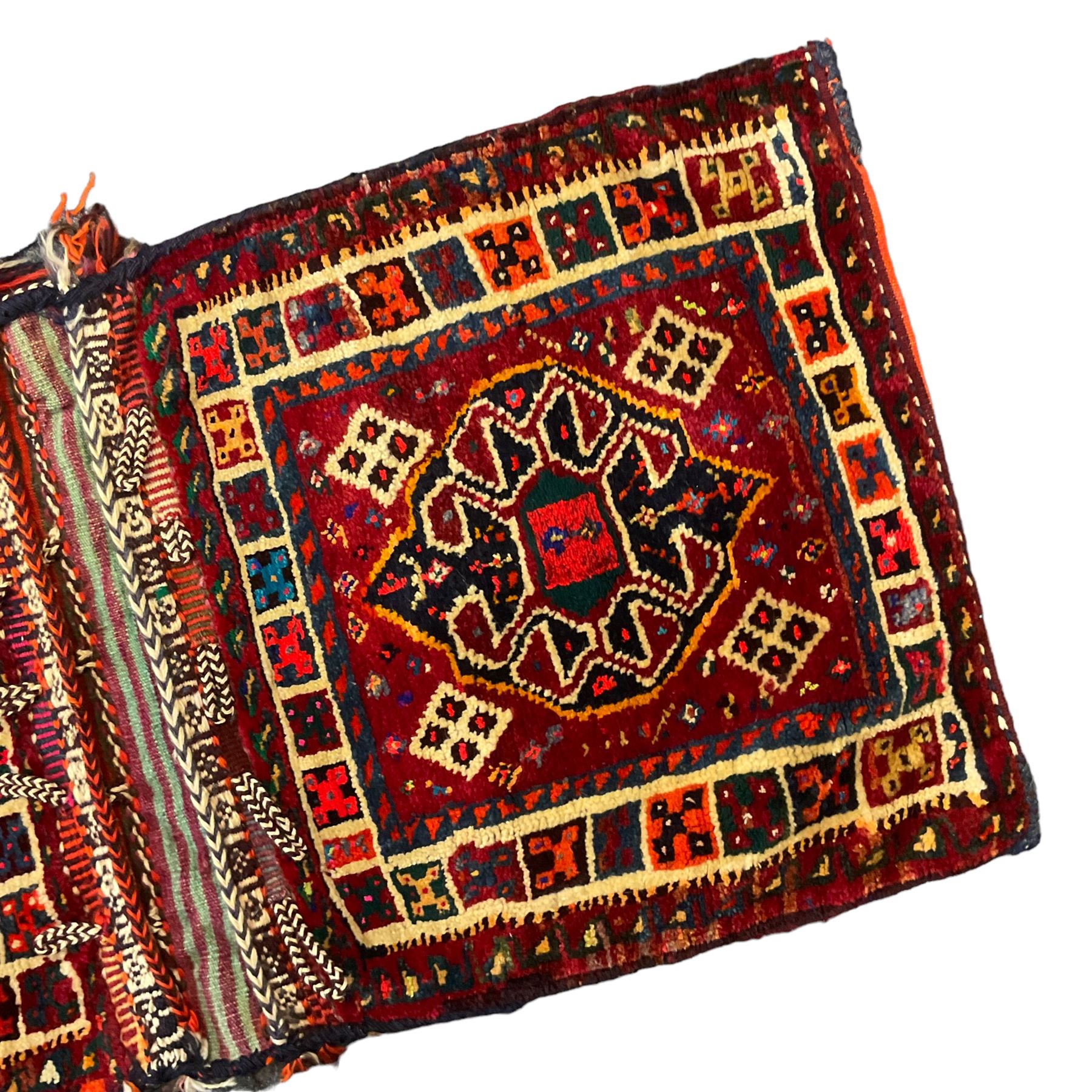 South West Persian Qashgai saddle bag - Image 3 of 4