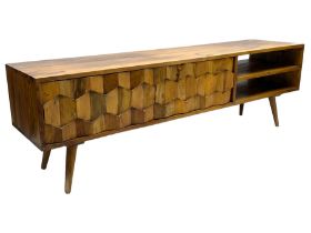 Swoon Editions - acacia wood 'Terning' television or media stand