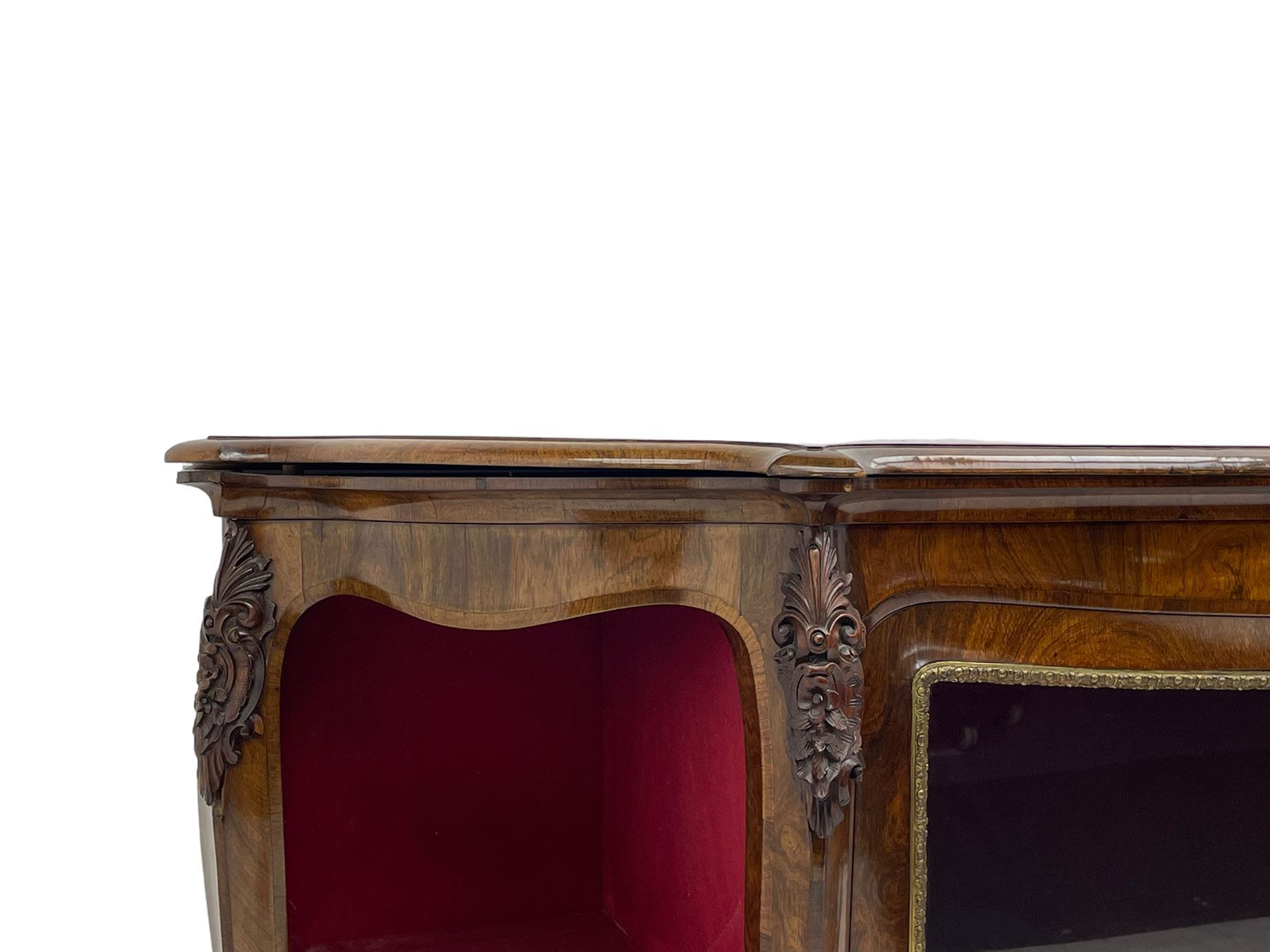 19th century rosewood buffet credenza - Image 10 of 17